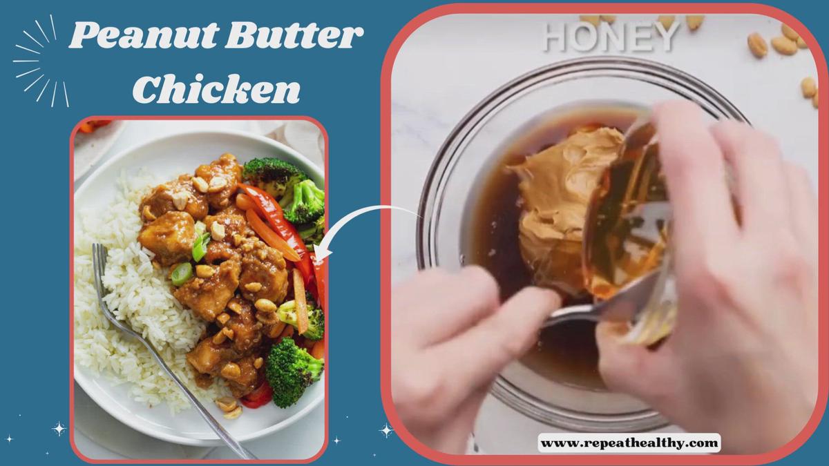 'Video thumbnail for Peanut Butter Chicken'