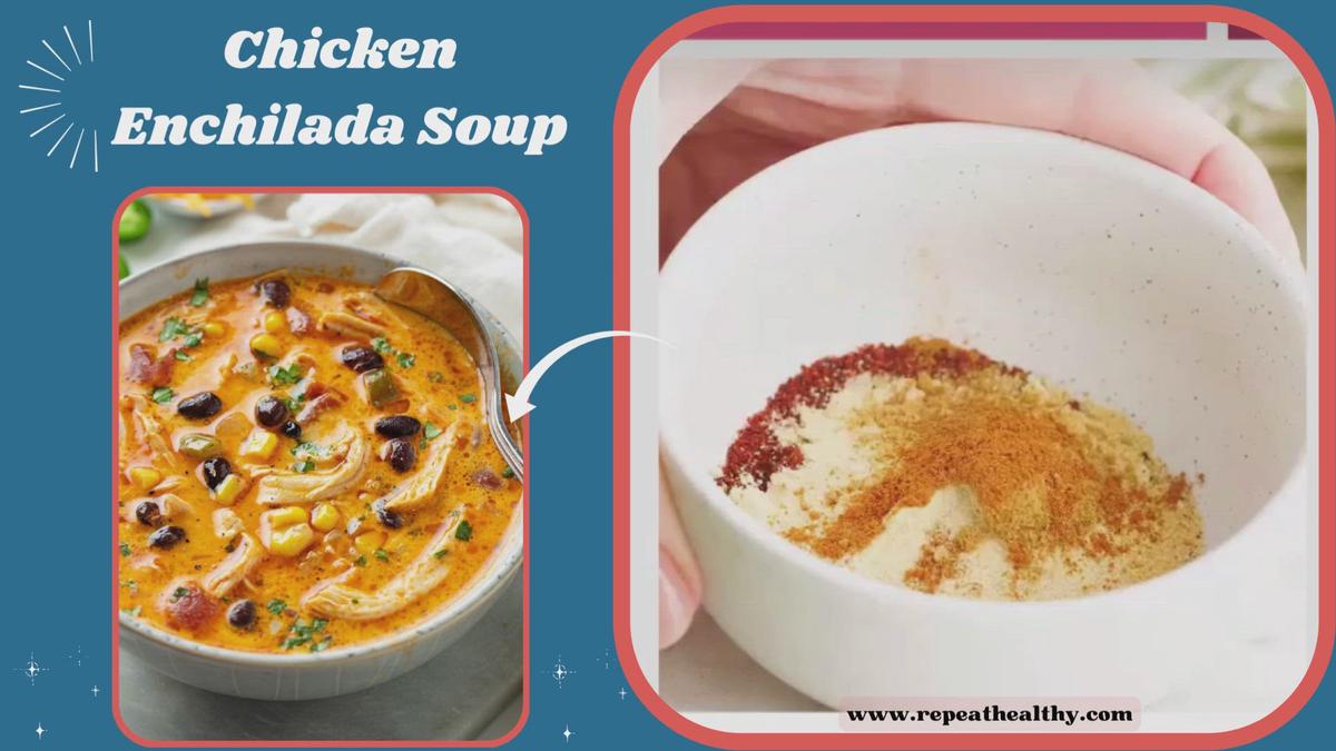 'Video thumbnail for Chicken Enchilada Soup'