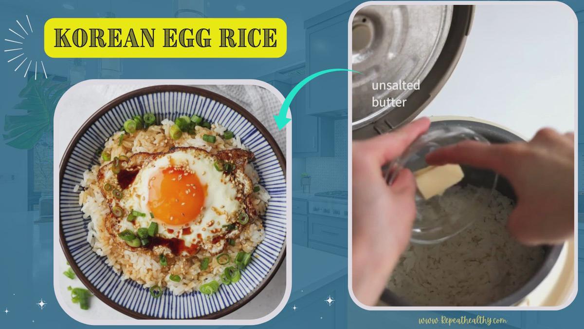 'Video thumbnail for Korean Egg Rice'