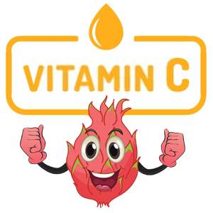 Good Source of Vitamin C with Dragon Fruit