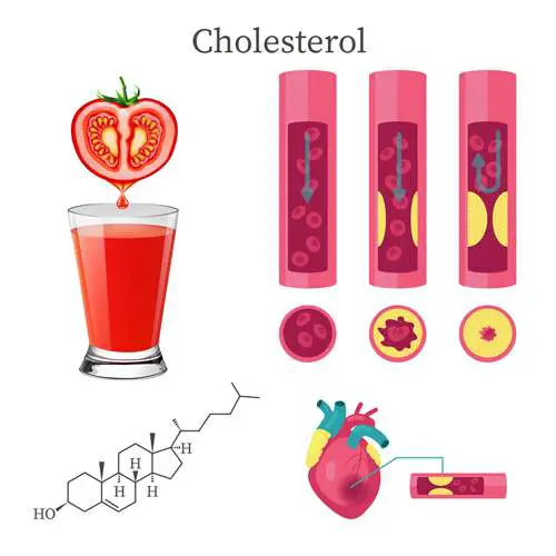 TOMATO JUICE CAN LOWER CHOLESTEROL